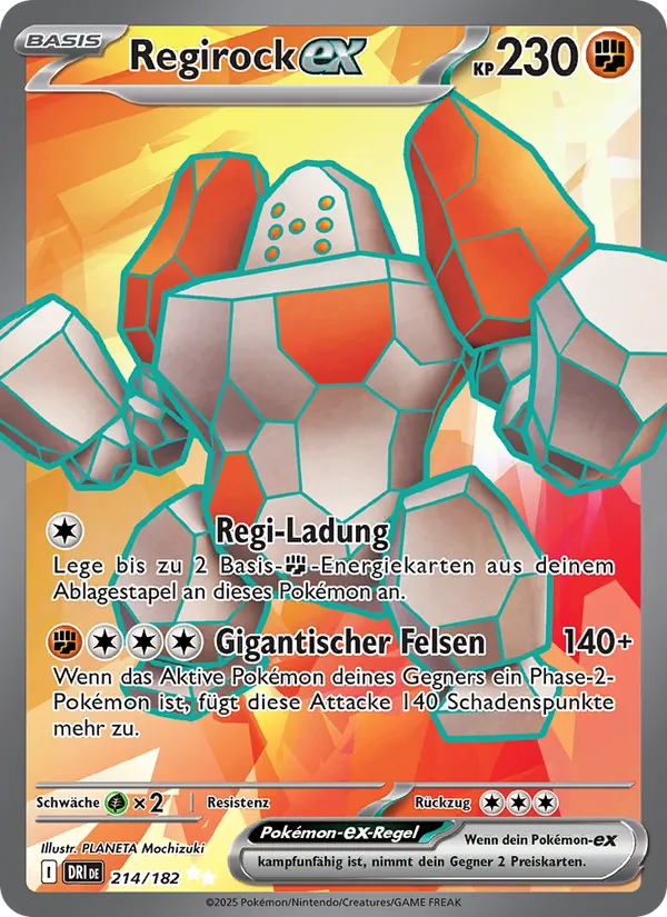 Regirock-ex, Ewige Rivalen 214