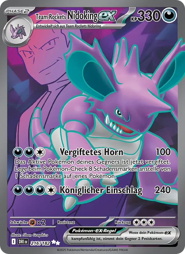 Team Rockets Nidoking-ex, Ewige Rivalen 216