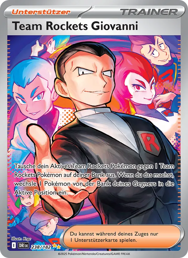 Team Rockets Giovanni, Ewige Rivalen 238