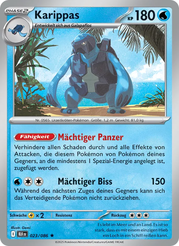 Karippas, Schwarze Blitze 023