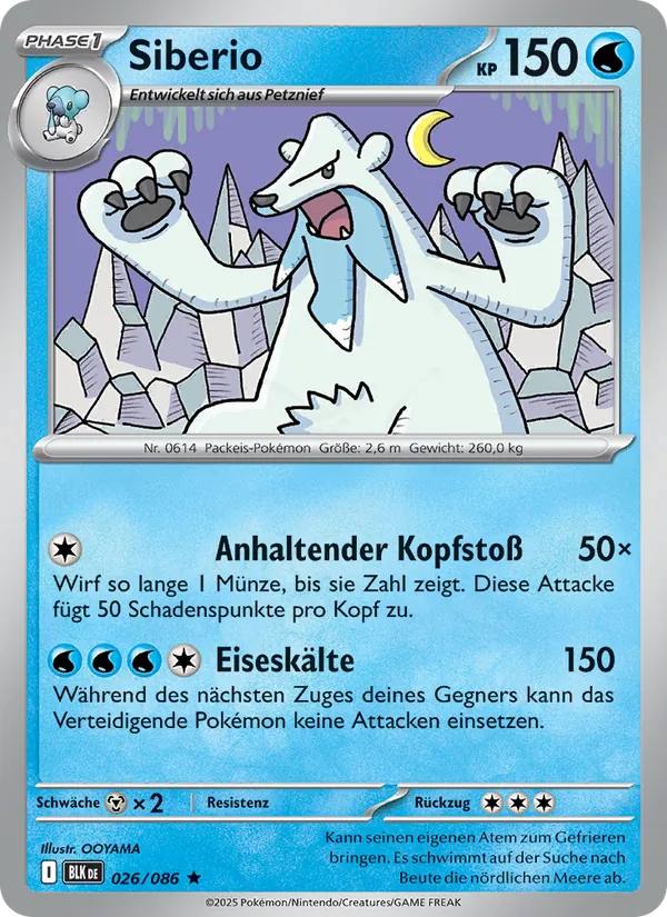 Siberio, Schwarze Blitze 026