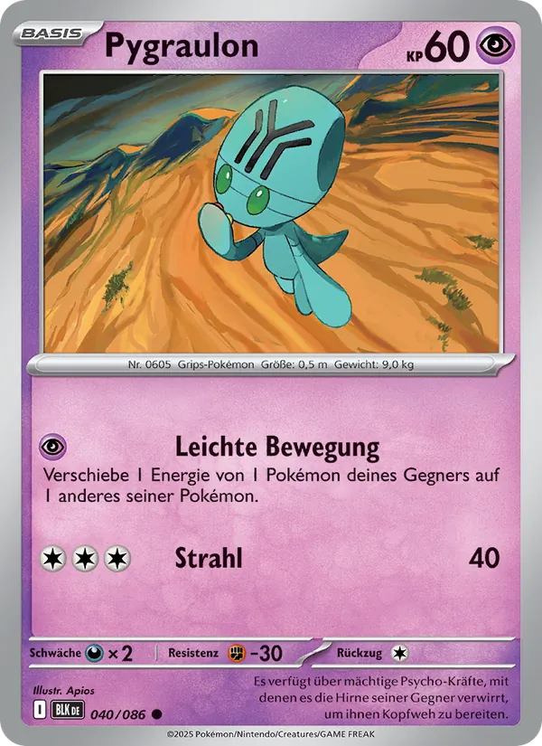 Pygraulon, Schwarze Blitze 040
