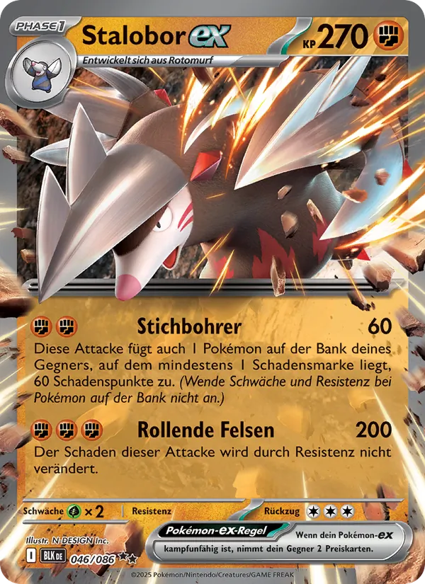Stalobor-ex, Schwarze Blitze 046