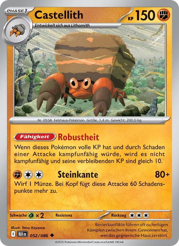 Castellith, Schwarze Blitze 052