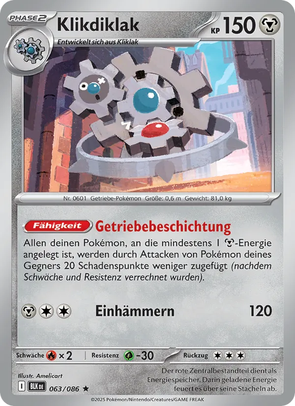 Klikdiklak, Schwarze Blitze 063