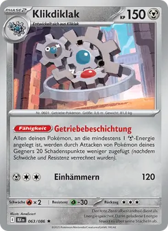 Klikdiklak, Schwarze Blitze 063
