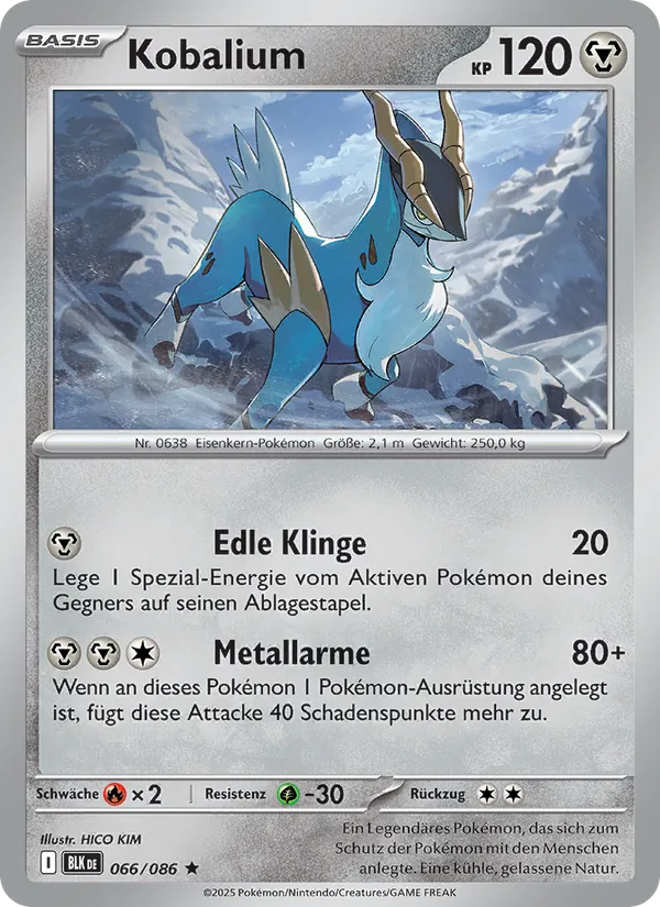 Kobalium, Schwarze Blitze 066
