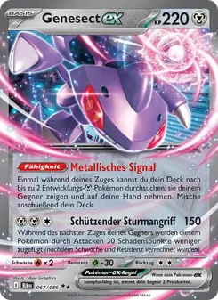 Genesect-ex, Schwarze Blitze 067
