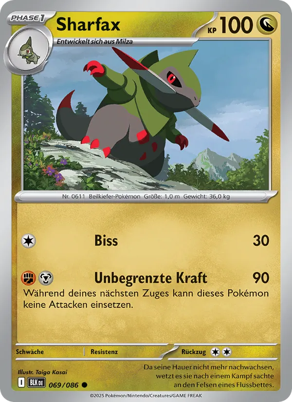 Sharfax, Schwarze Blitze 069