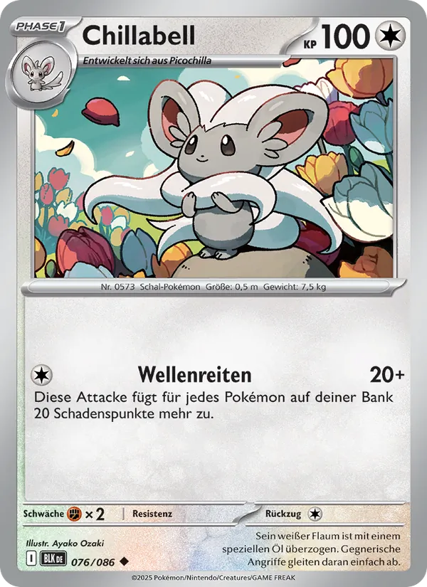 Chillabell, Schwarze Blitze 076