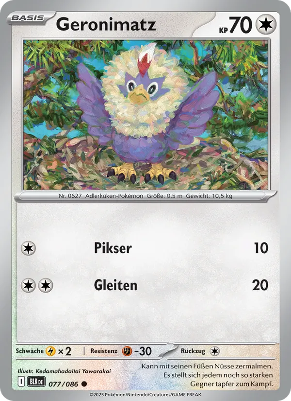Geronimatz, Schwarze Blitze 077