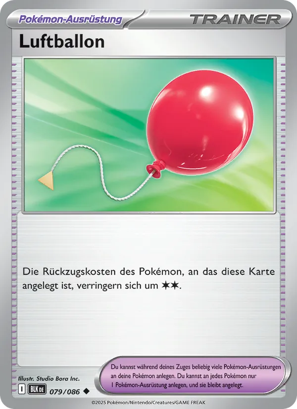 Luftballon, Schwarze Blitze 079