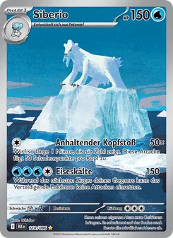 Siberio, Schwarze Blitze 110