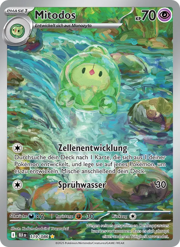 Mitodos, Schwarze Blitze 119