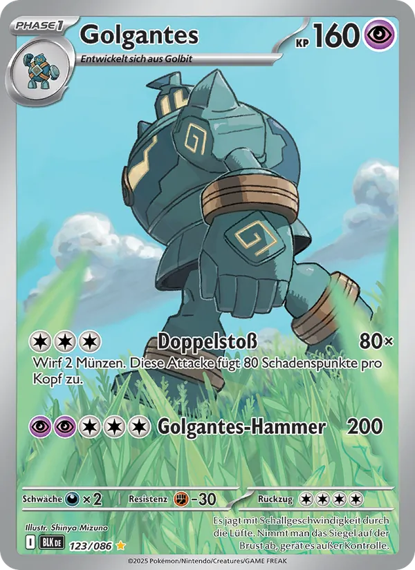Golgantes, Schwarze Blitze 123