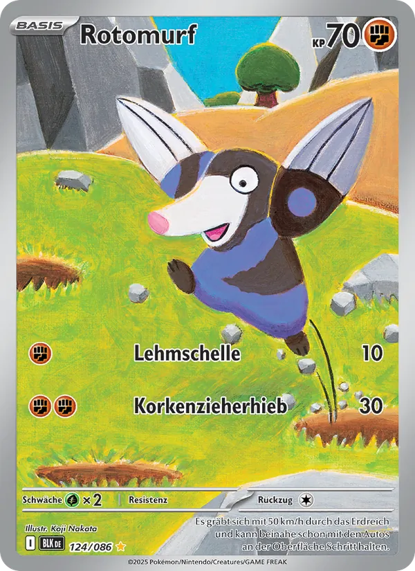 Rotomurf, Schwarze Blitze 124