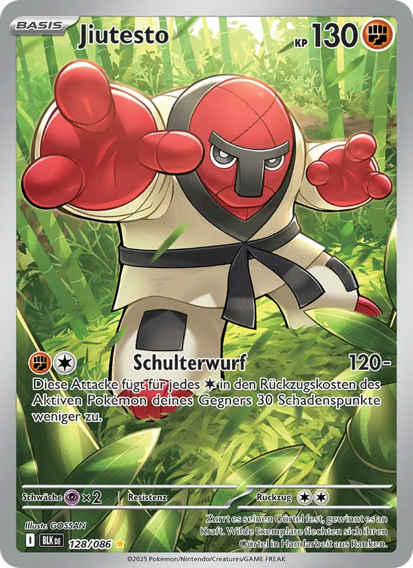 Jiutesto, Schwarze Blitze 128