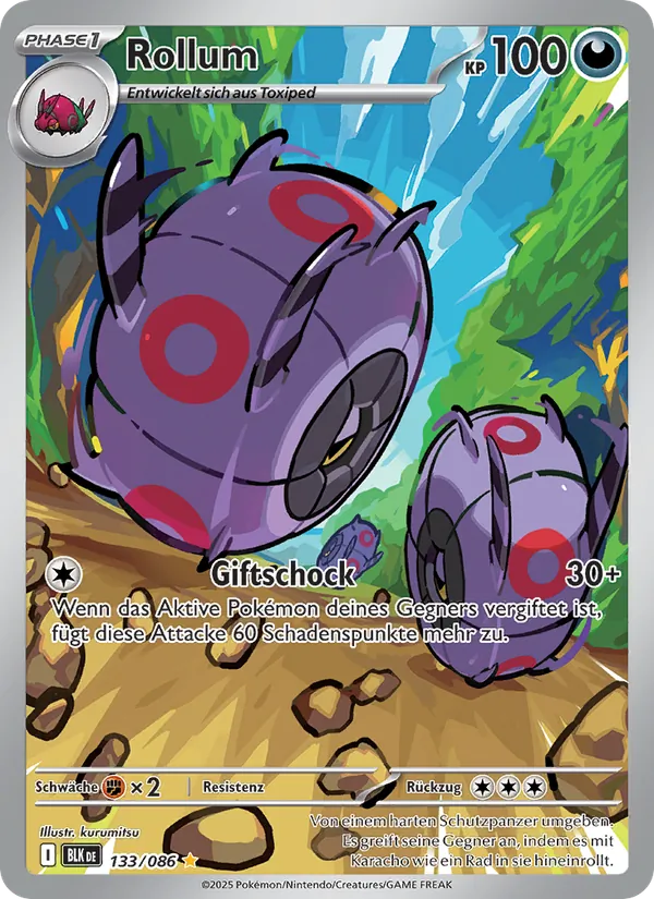 Rollum, Schwarze Blitze 133