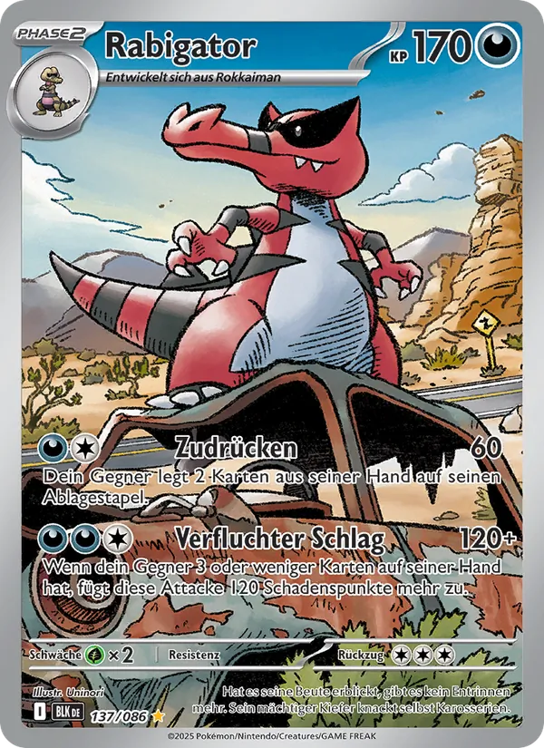 Rabigator, Schwarze Blitze 137