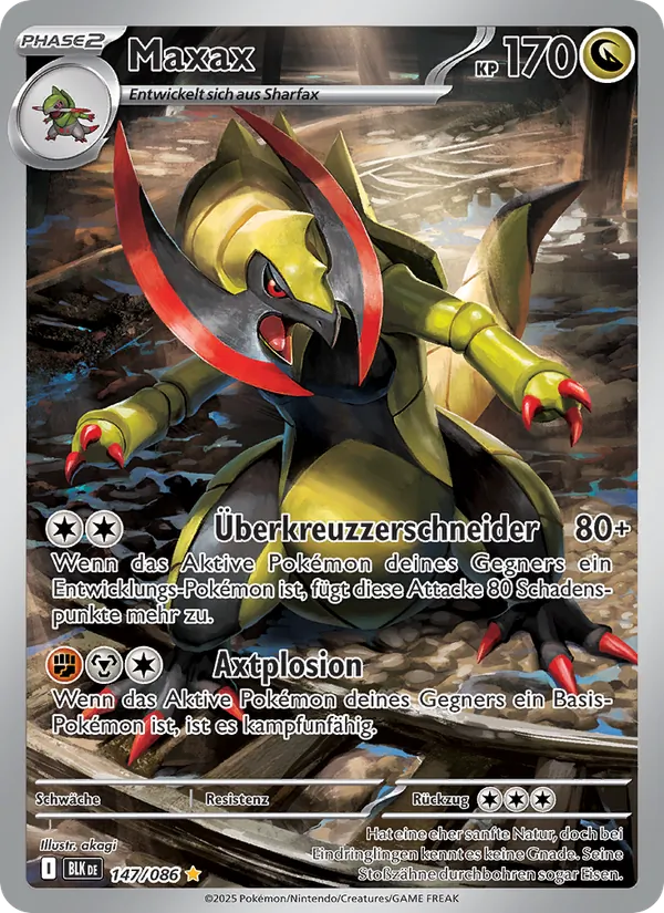 Maxax, Schwarze Blitze 147