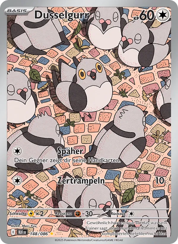 Dusselgurr, Schwarze Blitze 148