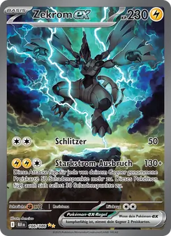 Zekrom-ex, Schwarze Blitze 166