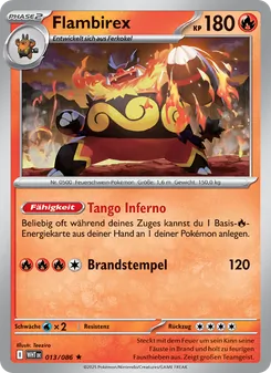 Flambirex, Weiße Flammen 013