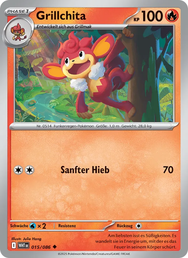Grillchita, Weiße Flammen 015