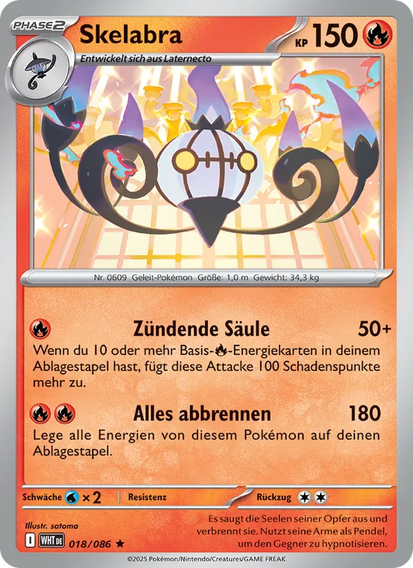 Skelabra, Weiße Flammen 018