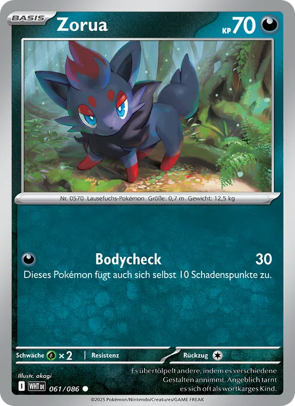 Zorua, Weiße Flammen 061