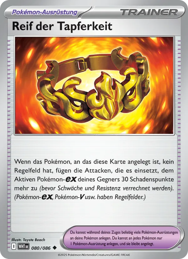 Reif der Tapferkeit, Weiße Flammen 080
