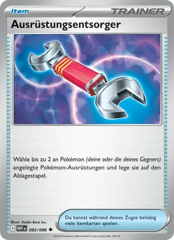 Ausrüstungsentsorger, Weiße Flammen 085