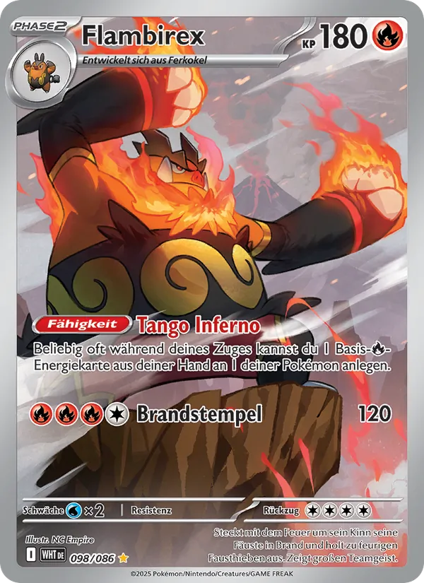 Flambirex, Weiße Flammen 098