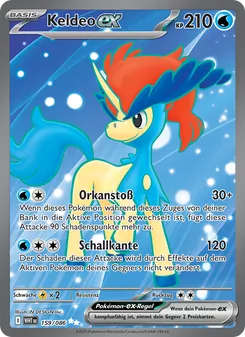 Keldeo-ex, Weiße Flammen 159