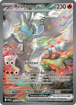 Reshiram-ex, Weiße Flammen 166