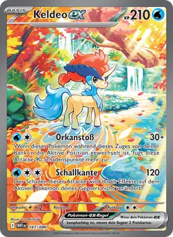Keldeo-ex, Weiße Flammen 167