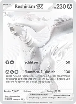 Reshiram-ex, Weiße Flammen 173