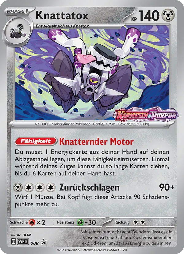 Knattatox, SVP Black Star Promos 008