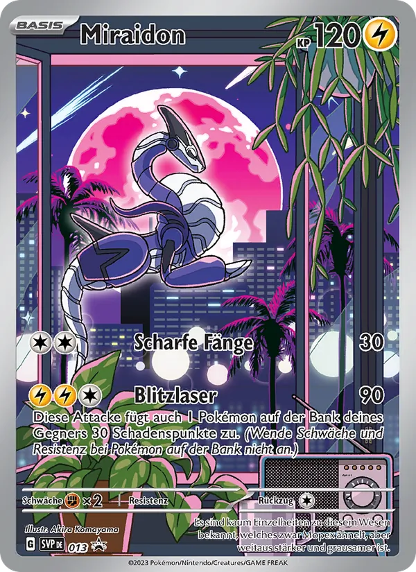 Miraidon, SVP Black Star Promos 013