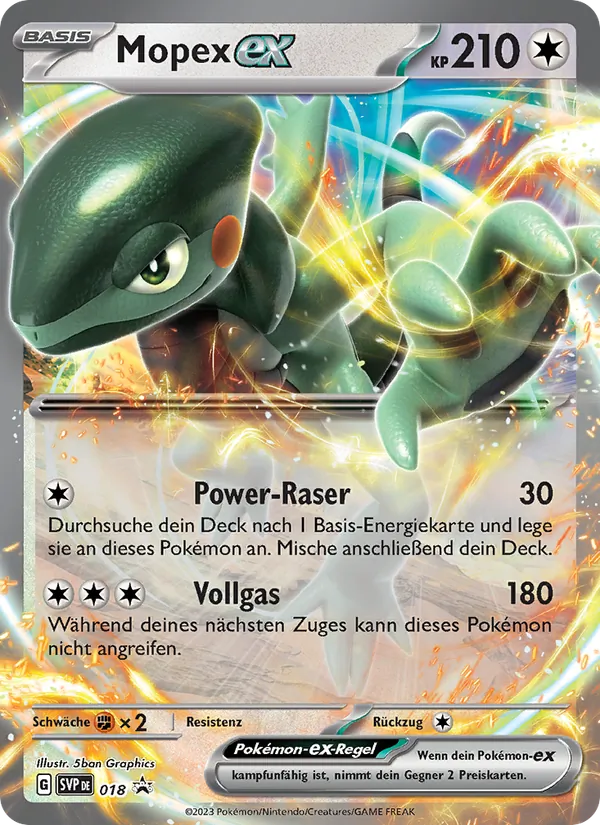 Mopex-ex, SVP Black Star Promos 018