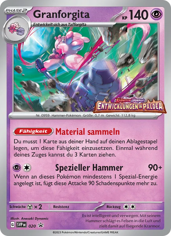 Granforgita, SVP Black Star Promos 020