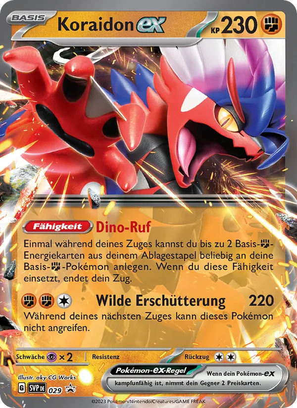 Koraidon-ex, SVP Black Star Promos 029