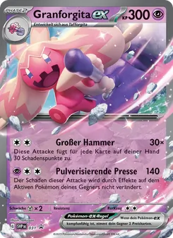 Granforgita-ex, SVP Black Star Promos 031