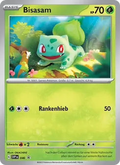 Bisasam, SVP Black Star Promos 046