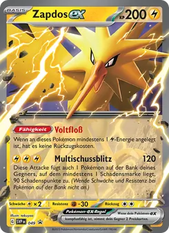Zapdos-ex, SVP Black Star Promos 049