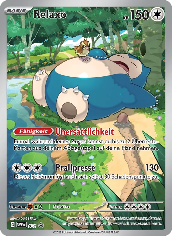 Relaxo, SVP Black Star Promos 051