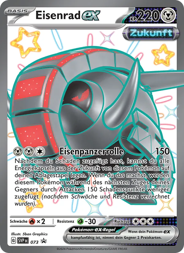 Eisenrad-ex, SVP Black Star Promos 073