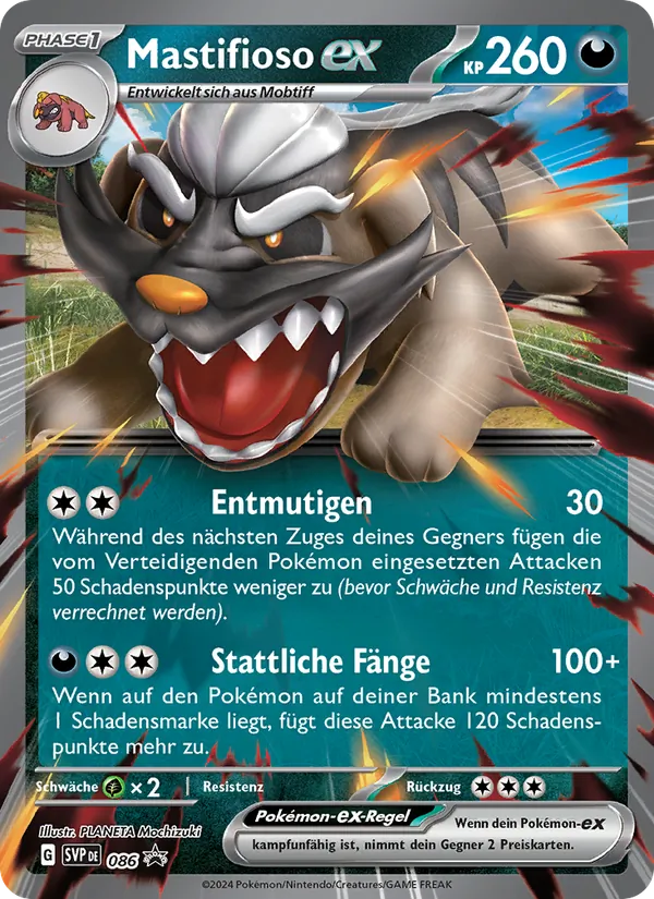 Mastifioso-ex, SVP Black Star Promos 086
