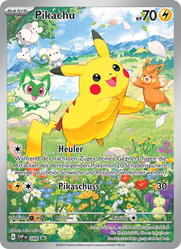 Pikachu, SVP Black Star Promos 088