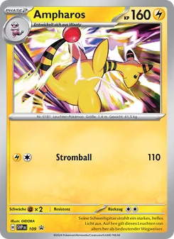 Ampharos, SVP Black Star Promos 109